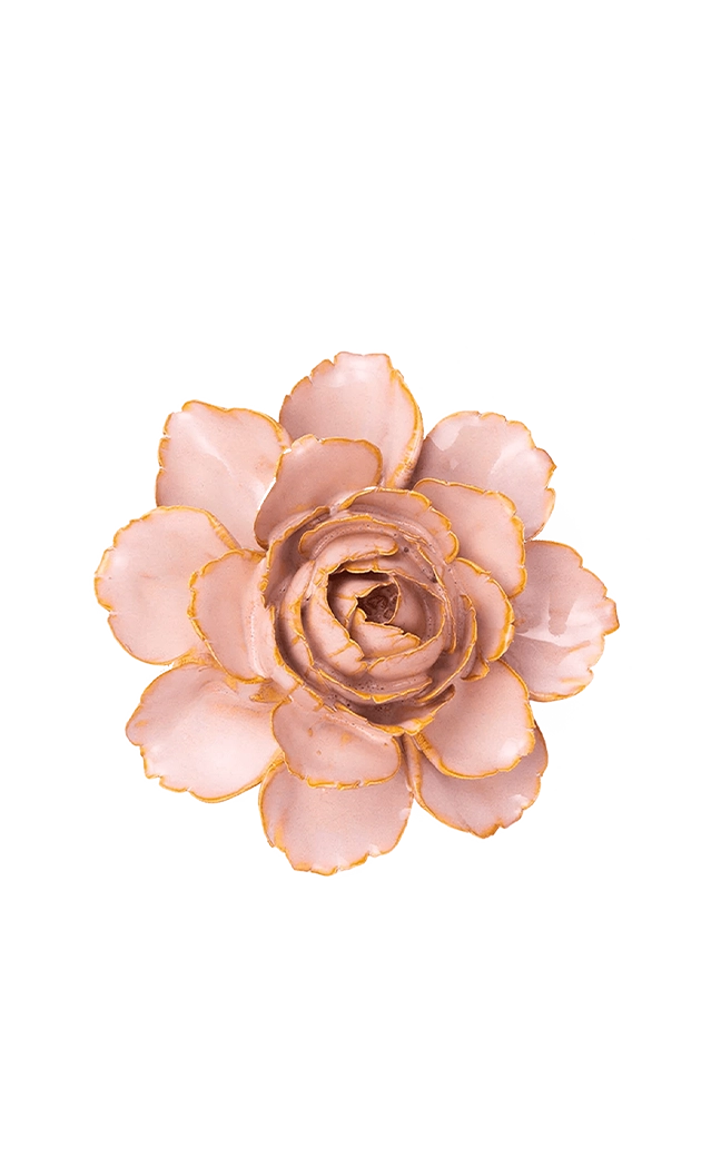 Rose Pink - Camellia - handmade by Chive Studio Toronto