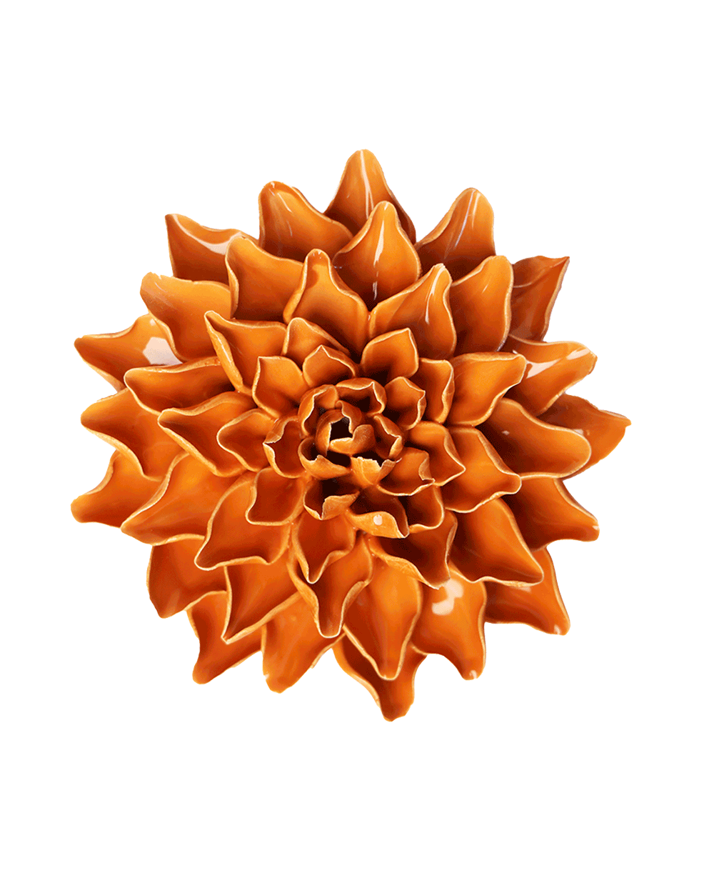 Orange - Autumn Azalea - handmade by Chive Studio Toronto