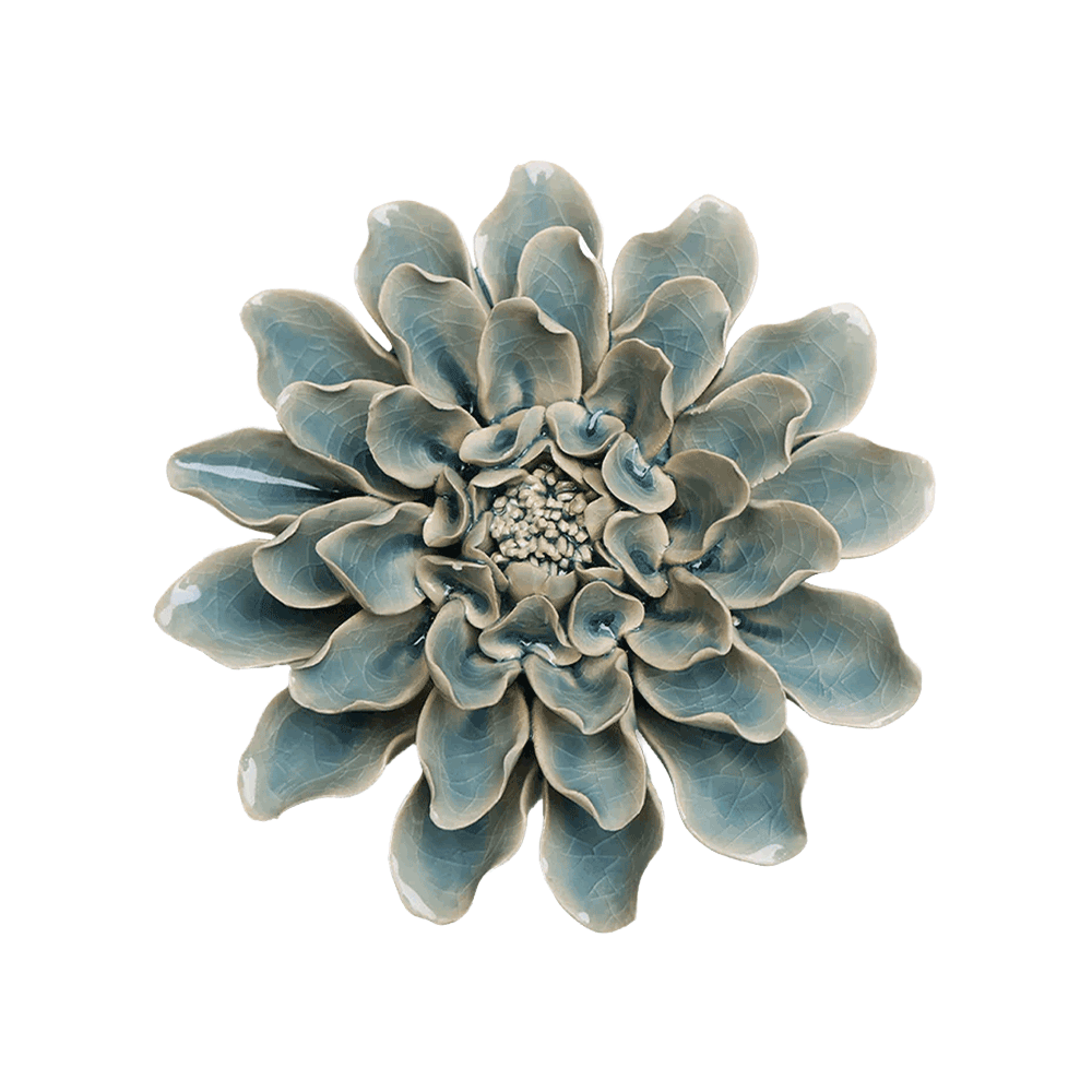 Powder Blue - Aphrodite Dahlia - handmade by Chive Studio Toronto