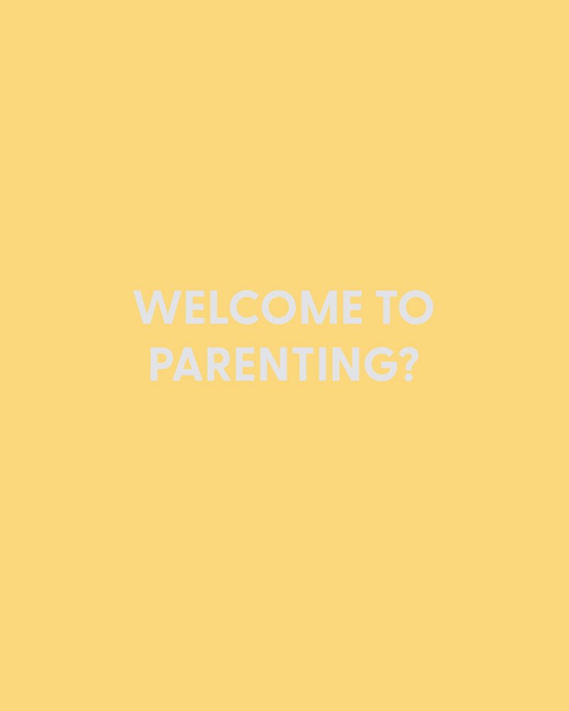 Welcome to parenting? - Greeting Card - Chive Ceramics Studio - Cards - Chive Ceramics Studio