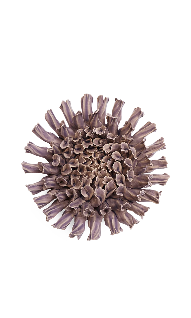 Lilac - Fractal - handmade by Chive Studio Toronto