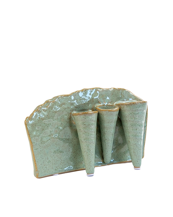 Green - Lotus - handmade by Chive Studio Toronto