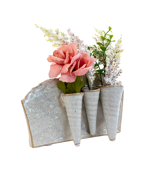 White - Lotus - handmade by Chive Studio Toronto