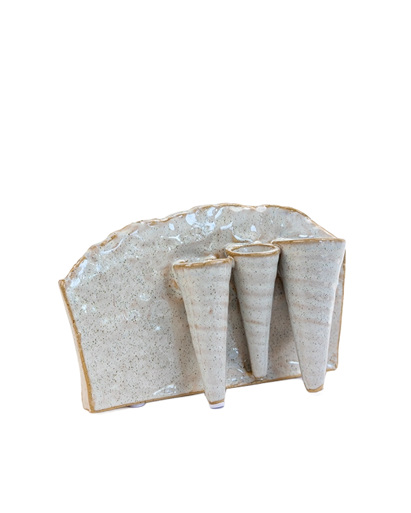 White - Lotus - handmade by Chive Studio Toronto