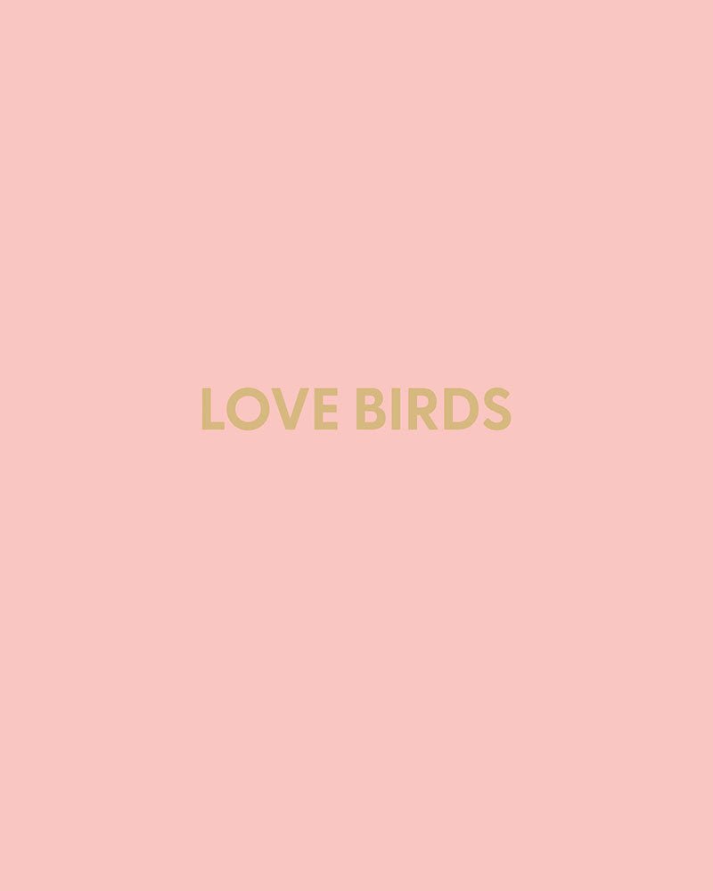 Love Birds - Greeting Card - Chive Ceramics Studio - Cards - Chive Ceramics Studio