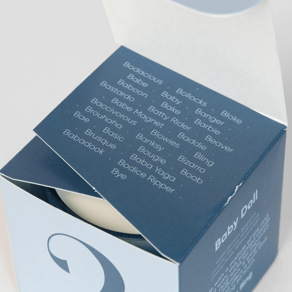 Baby Doll - Coconut & Soy Wax Blend Candle - Chive Ceramics Studio - Candles - Chive Ceramics Studio