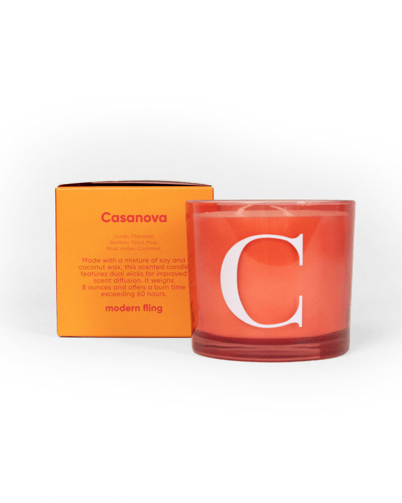 Modern Fling Coconut & Soy Wax Blend Candle - Chive Ceramics Studio - Candles - Chive Ceramics Studio