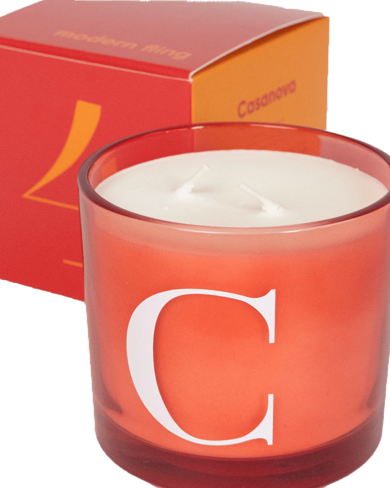 Casanova - Coconut & Soy Wax Blend Candle - Chive Ceramics Studio - Candles - Chive Ceramics Studio