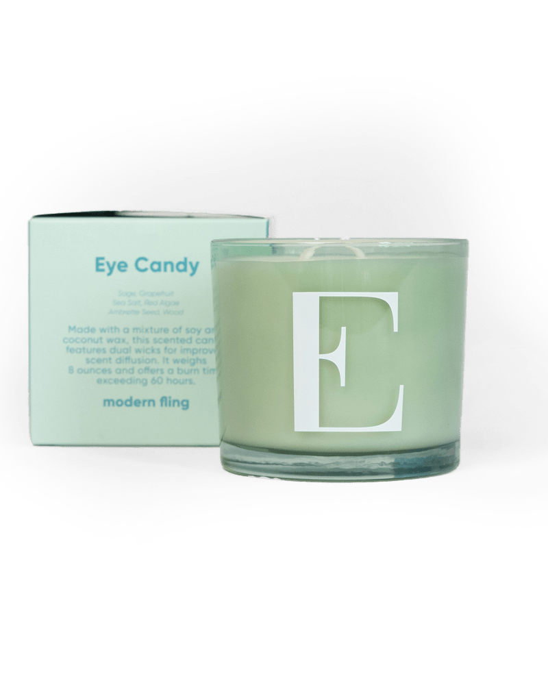 Modern Fling Coconut & Soy Wax Blend Candle - Chive Ceramics Studio - Candles - Chive Ceramics Studio