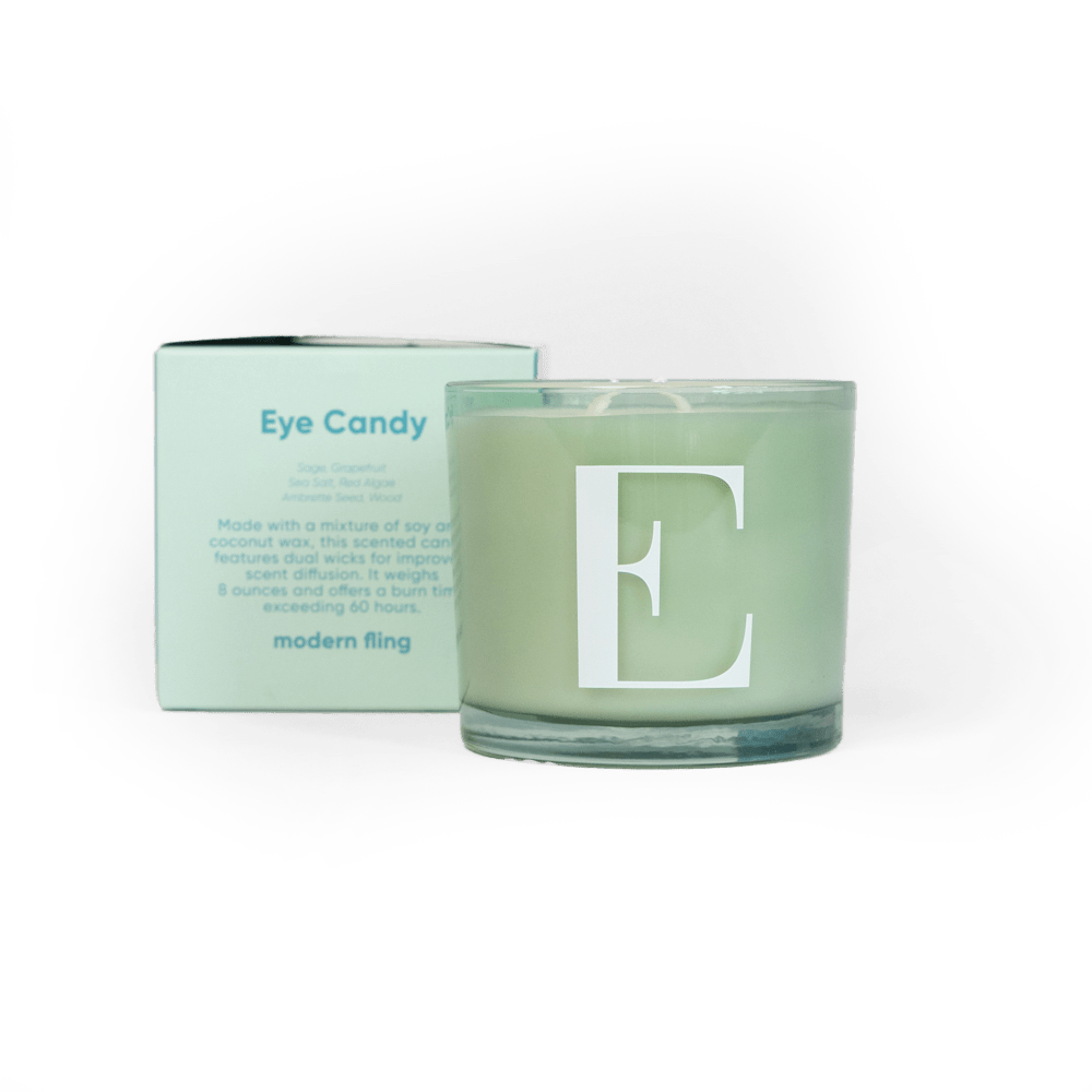 Modern Fling Coconut & Soy Wax Blend Candle - Chive Ceramics Studio - Candles - Chive Ceramics Studio