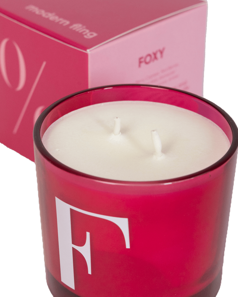 Foxy - Coconut & Soy Wax Blend Candle - Chive Ceramics Studio - Candles - Chive Ceramics Studio