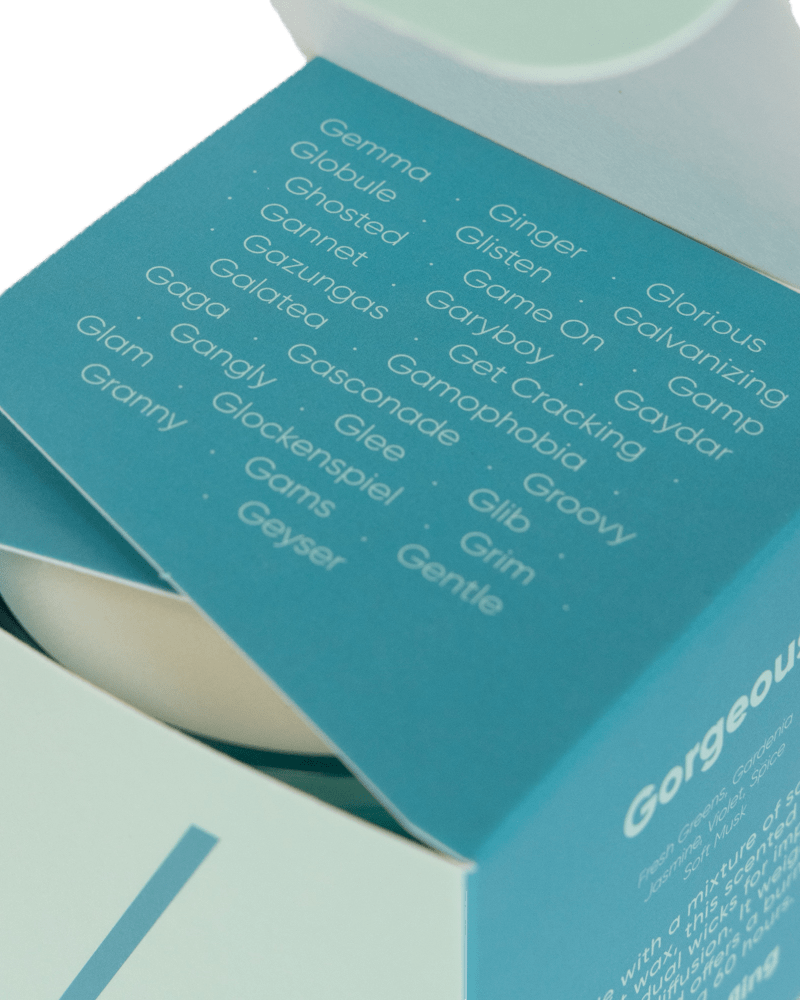 Gorgeous - Coconut & Soy Wax Blend Candle - Chive Ceramics Studio - Candles - Chive Ceramics Studio