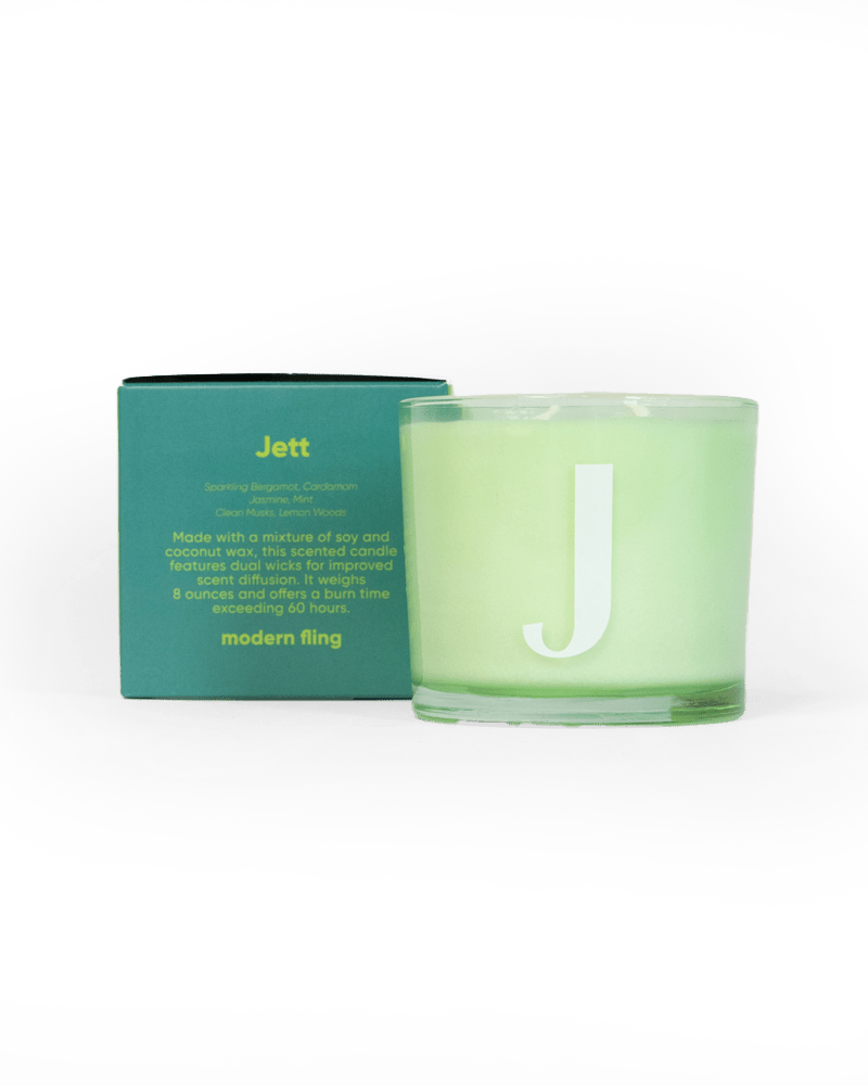 Jett - Coconut & Soy Wax Blend Candle - Chive Ceramics Studio - Candles - Chive Ceramics Studio