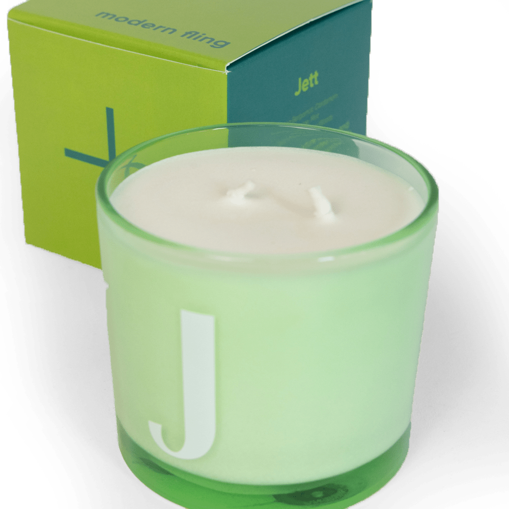 Jett - Coconut & Soy Wax Blend Candle - Chive Ceramics Studio - Candles - Chive Ceramics Studio