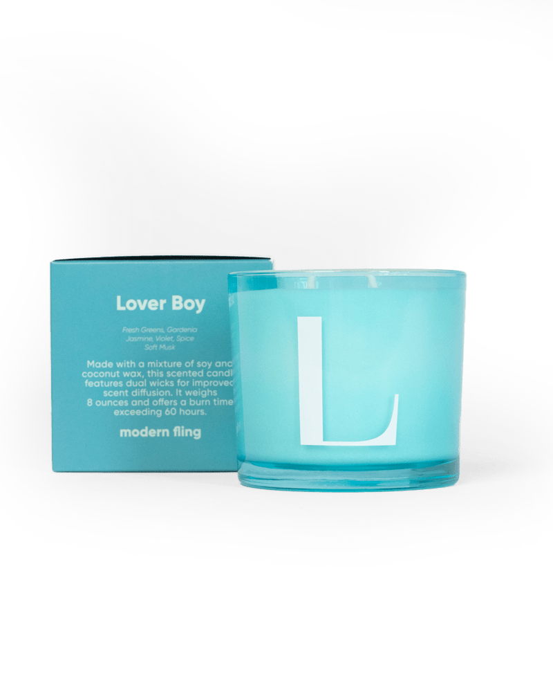 Lover Boy - Coconut & Soy Wax Blend Candle - Chive Ceramics Studio - Candles - Chive Ceramics Studio