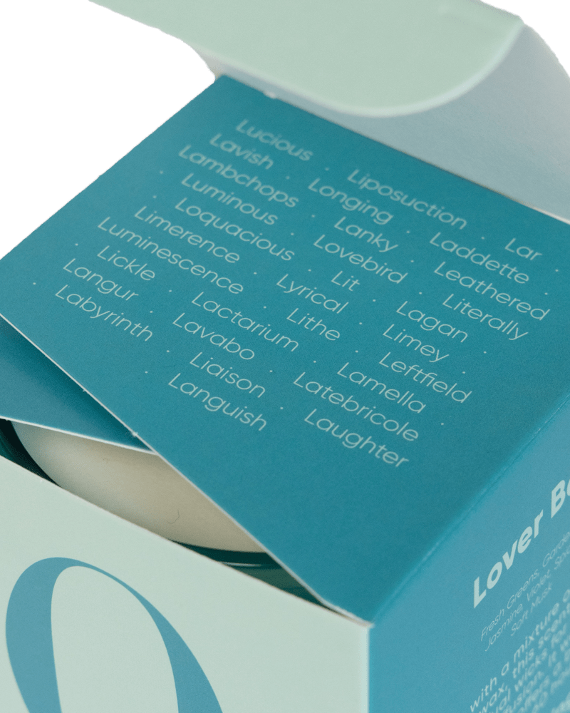 Lover Boy - Coconut & Soy Wax Blend Candle - Chive Ceramics Studio - Candles - Chive Ceramics Studio