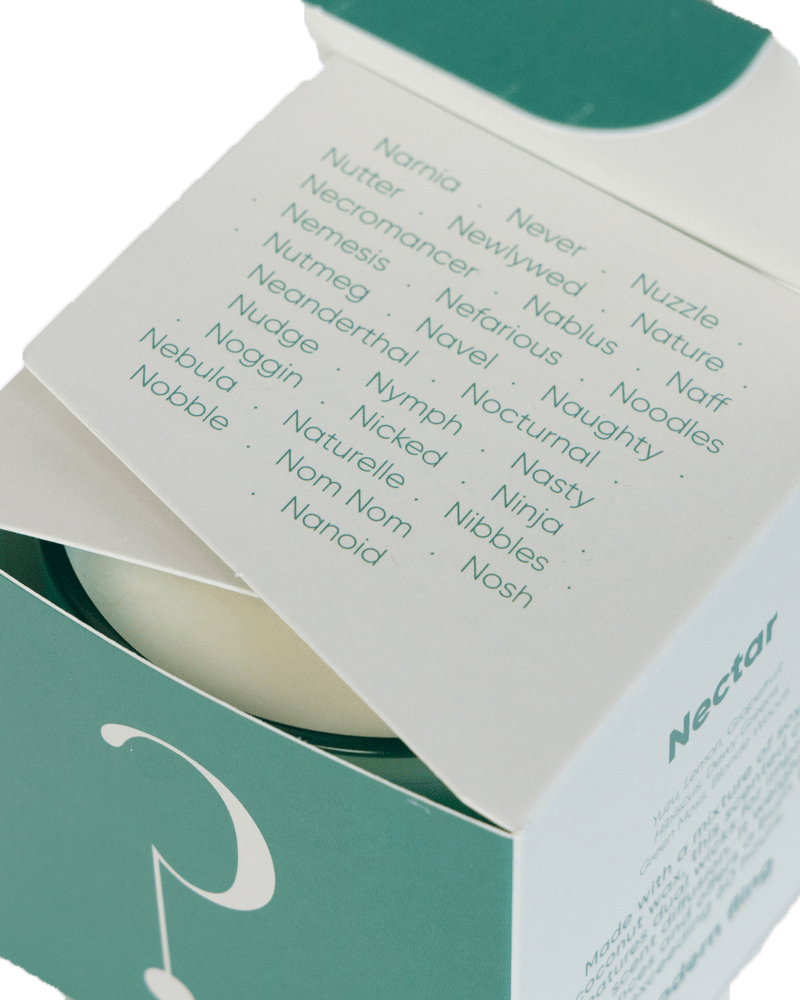 Nectar - Coconut & Soy Wax Blend Candle - Chive Ceramics Studio - Candles - Chive Ceramics Studio