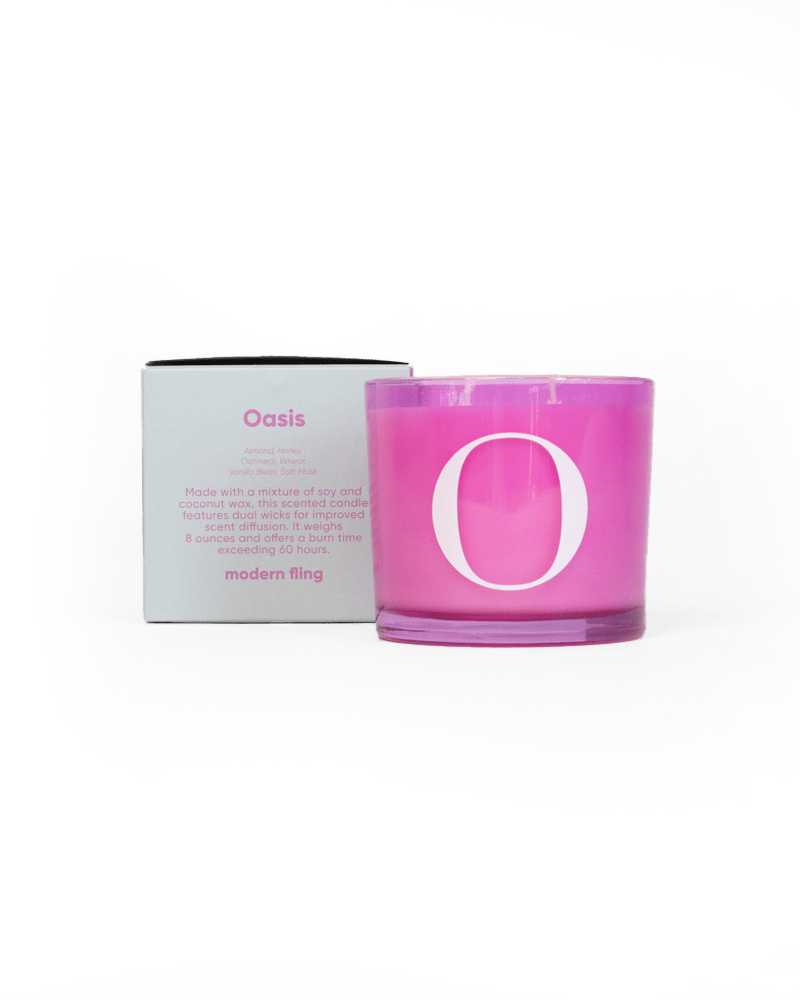 Oasis - Coconut & Soy Wax Blend Candle - Chive Ceramics Studio - Candles - Chive Ceramics Studio