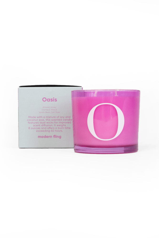 Oasis - Coconut & Soy Wax Blend Candle - Chive Ceramics Studio - Candles - Chive Ceramics Studio