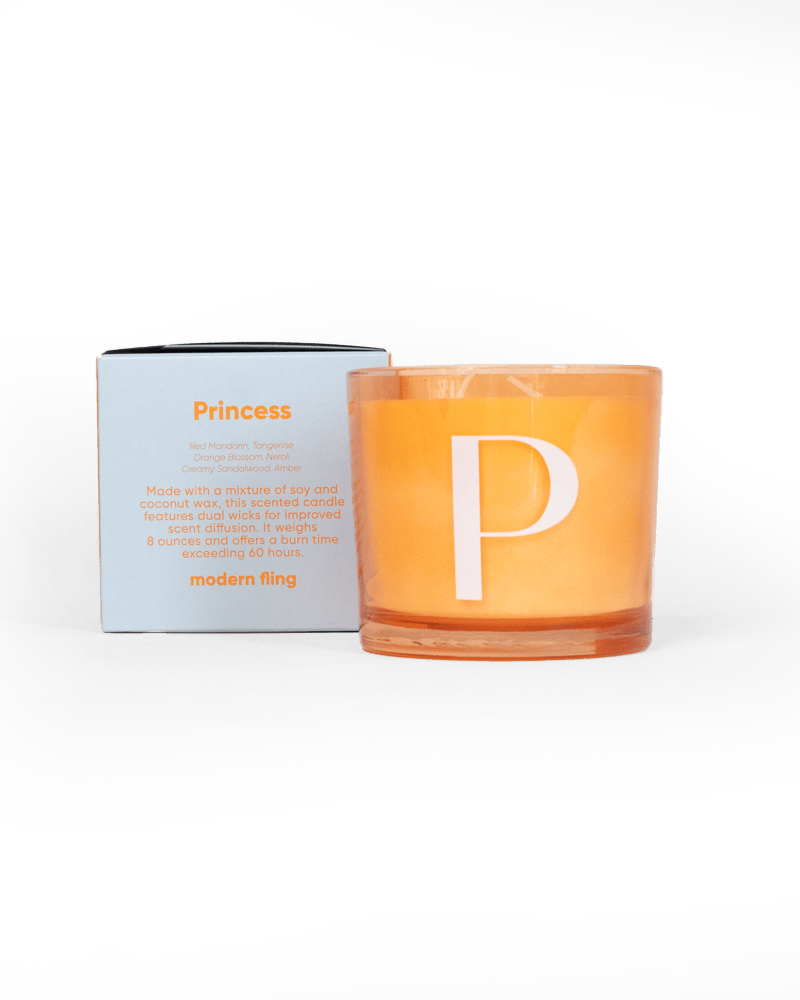 Princess - Coconut & Soy Wax Blend Candle - Chive Ceramics Studio - Candles - Chive Ceramics Studio