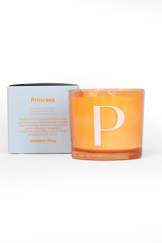 Princess - Coconut & Soy Wax Blend Candle - Chive Ceramics Studio - Candles - Chive Ceramics Studio