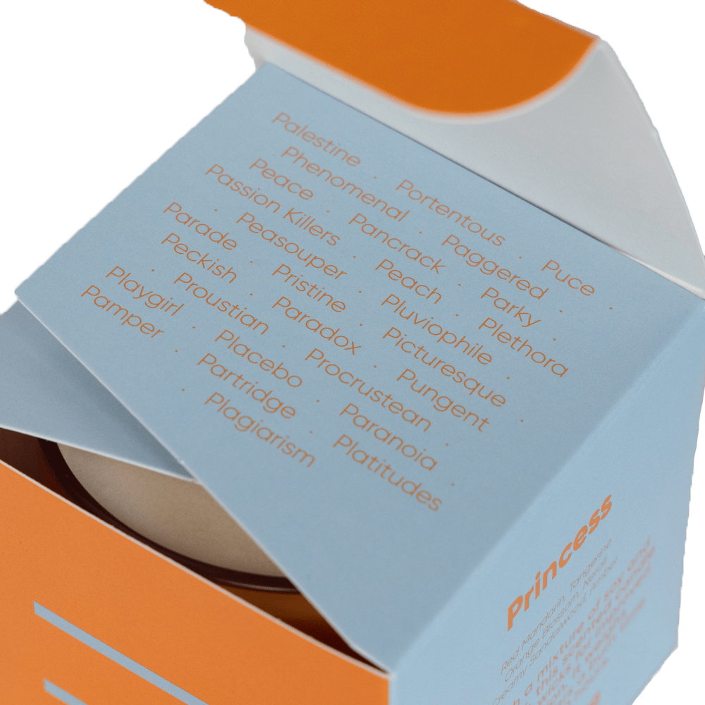 Princess - Coconut & Soy Wax Blend Candle - Chive Ceramics Studio - Candles - Chive Ceramics Studio