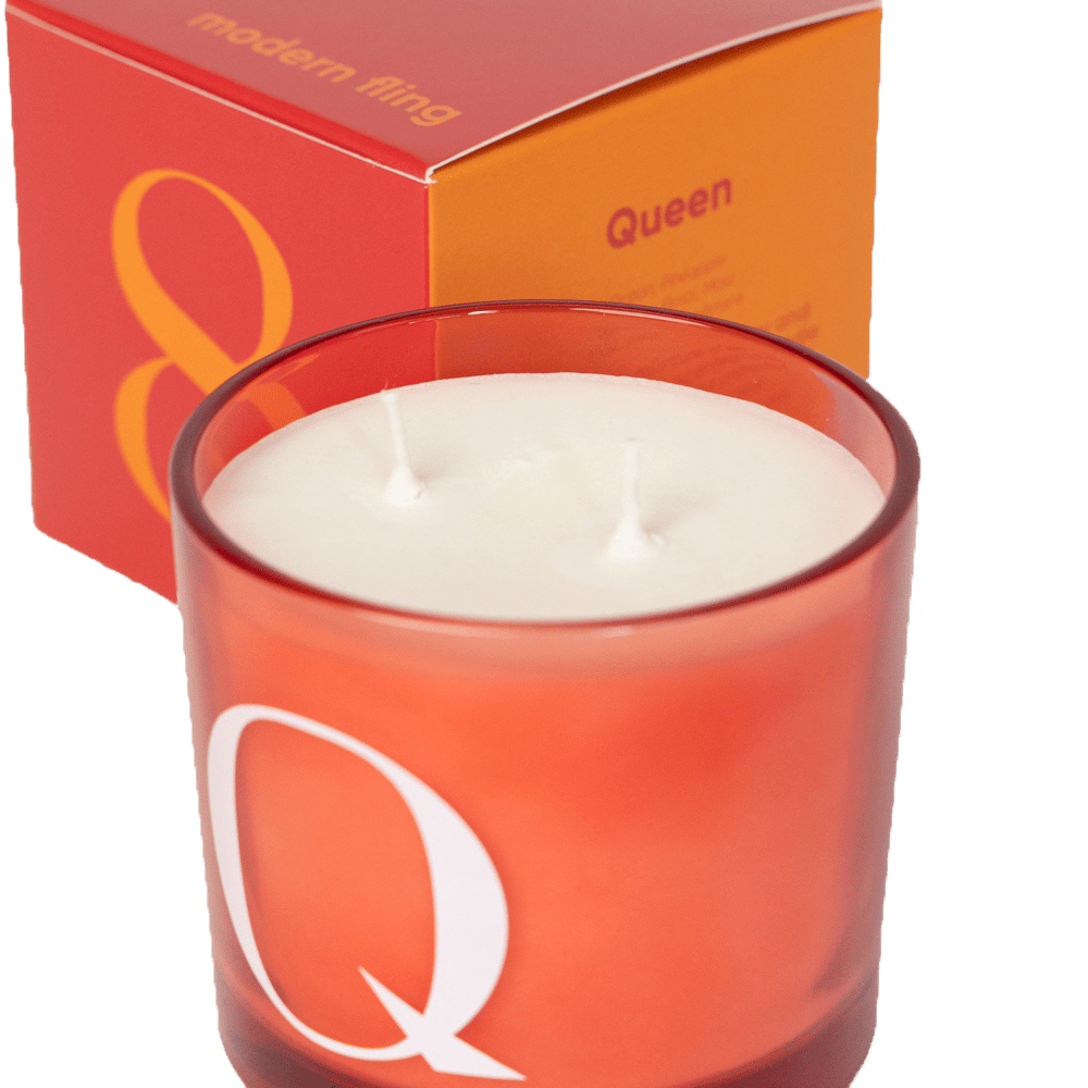 Queen - Coconut & Soy Wax Blend Candle - Chive Ceramics Studio - Candles - Chive Ceramics Studio