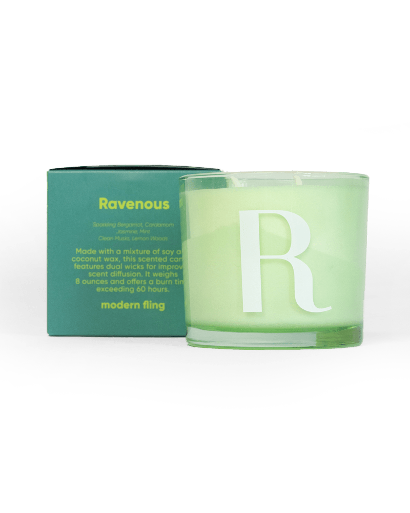 Ravenous - Coconut & Soy Wax Blend Candle - Chive Ceramics Studio - Candles - Chive Ceramics Studio