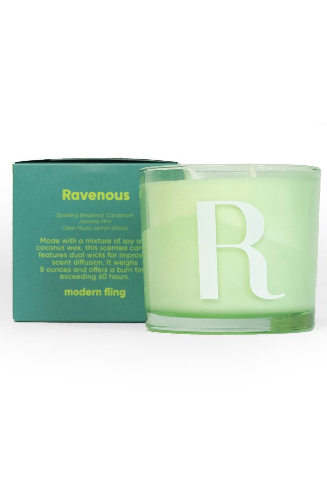 Ravenous - Coconut & Soy Wax Blend Candle - Chive Ceramics Studio - Candles - Chive Ceramics Studio