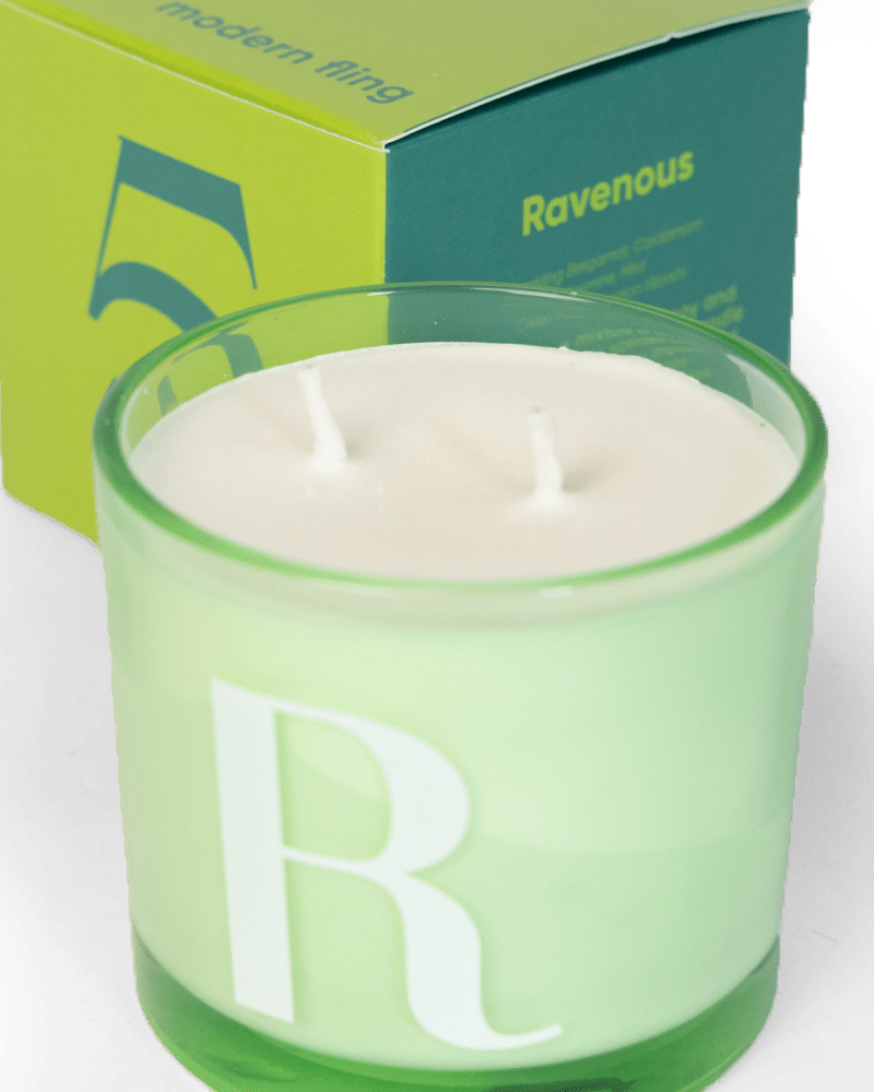 Ravenous - Coconut & Soy Wax Blend Candle - Chive Ceramics Studio - Candles - Chive Ceramics Studio