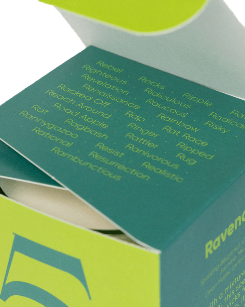 Ravenous - Coconut & Soy Wax Blend Candle - Chive Ceramics Studio - Candles - Chive Ceramics Studio