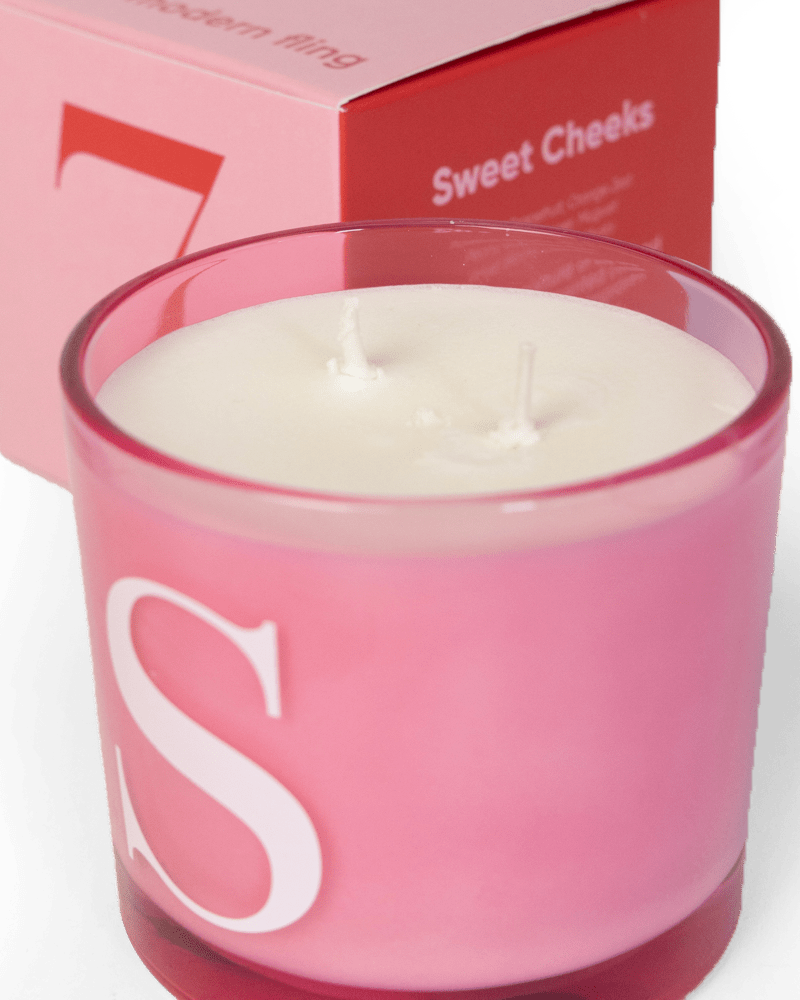 Sweet Cheeks - Coconut & Soy Wax Blend Candle - Chive Ceramics Studio - Candles - Chive Ceramics Studio