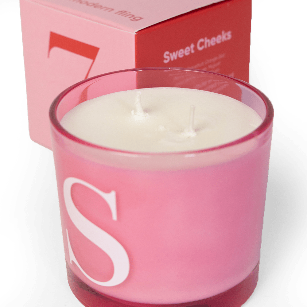 Sweet Cheeks - Coconut & Soy Wax Blend Candle - Chive Ceramics Studio - Candles - Chive Ceramics Studio