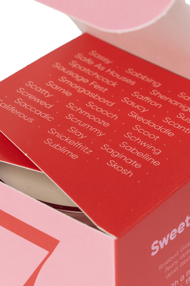 Sweet Cheeks - Coconut & Soy Wax Blend Candle - Chive Ceramics Studio - Candles - Chive Ceramics Studio