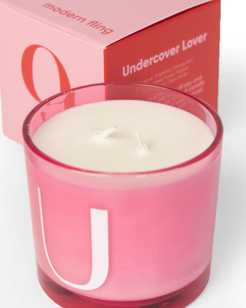 Undercover Lover - Coconut & Soy Wax Blend Candle - Chive Ceramics Studio - Candles - Chive Ceramics Studio