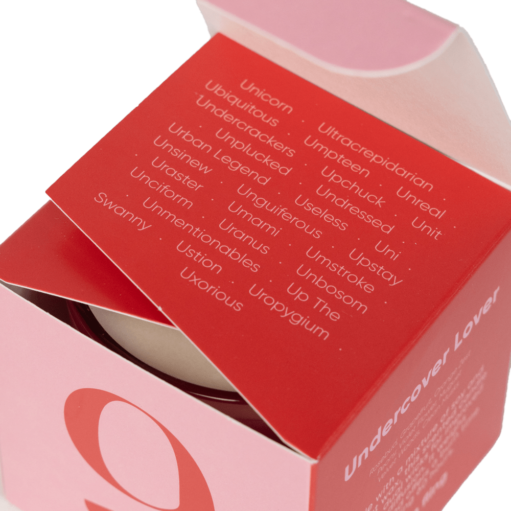 Undercover Lover - Coconut & Soy Wax Blend Candle - Chive Ceramics Studio - Candles - Chive Ceramics Studio