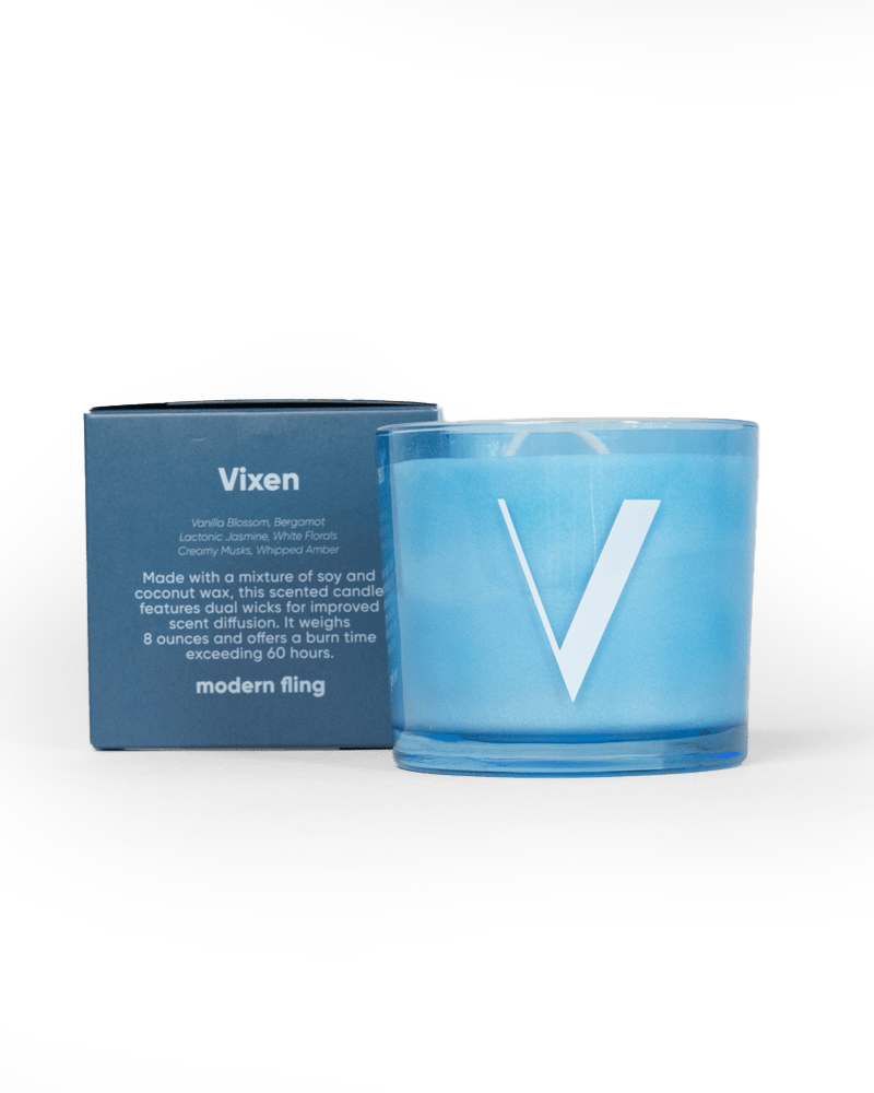 Vixen - Coconut & Soy Wax Blend Candle - Chive Ceramics Studio - Candles - Chive Ceramics Studio