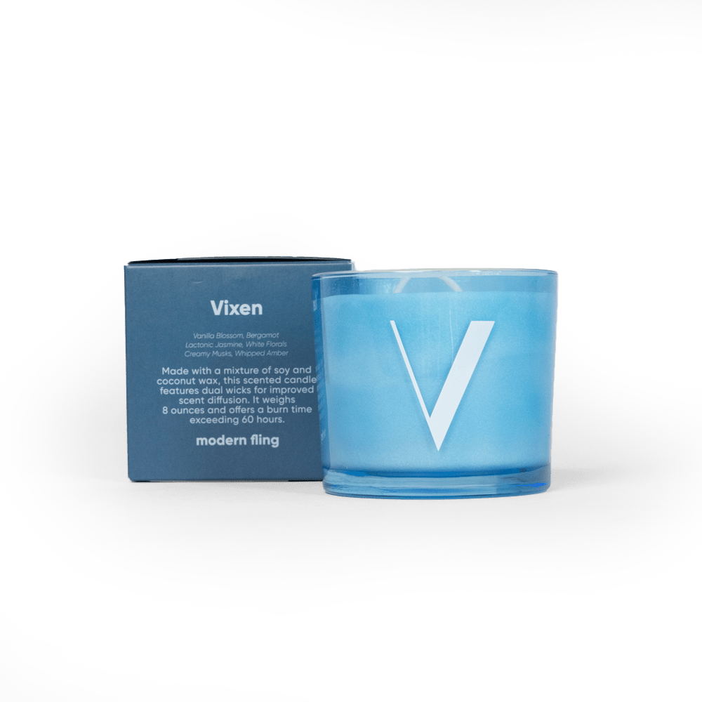 Vixen - Coconut & Soy Wax Blend Candle - Chive Ceramics Studio - Candles - Chive Ceramics Studio