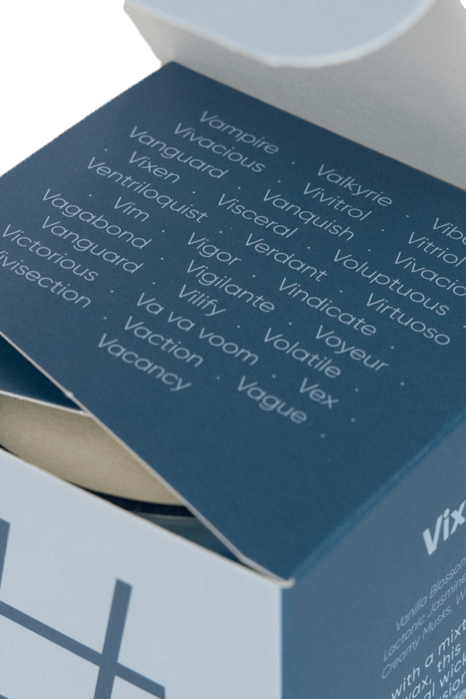Vixen - Coconut & Soy Wax Blend Candle - Chive Ceramics Studio - Candles - Chive Ceramics Studio
