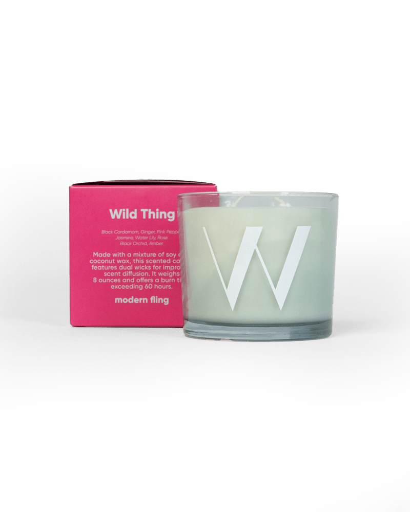 Wild Thing - Coconut & Soy Wax Blend Candle - Chive Ceramics Studio - Candles - Chive Ceramics Studio