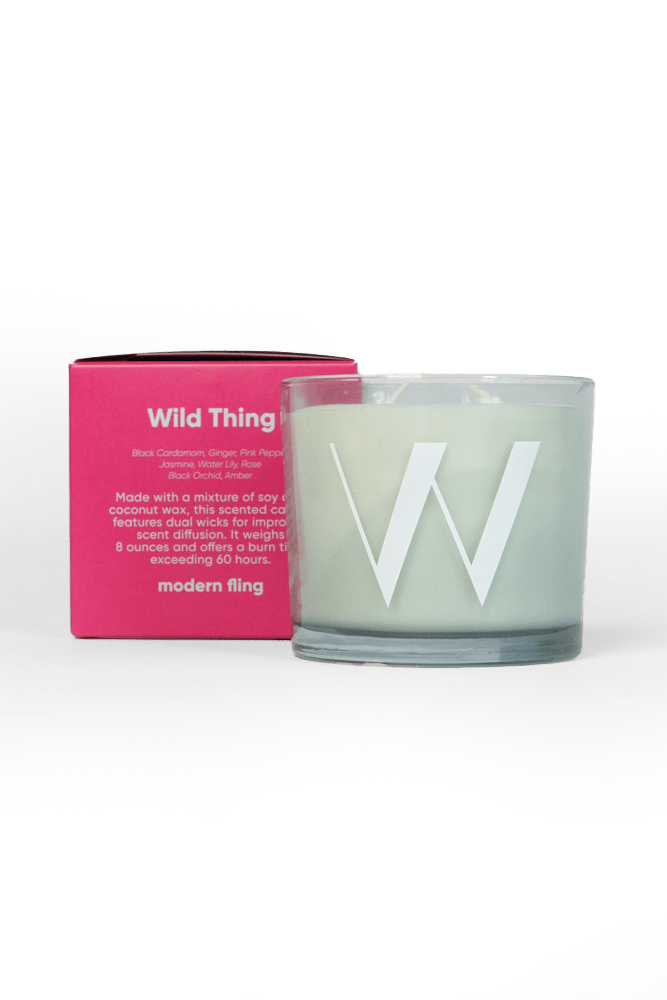 Wild Thing - Coconut & Soy Wax Blend Candle - Chive Ceramics Studio - Candles - Chive Ceramics Studio