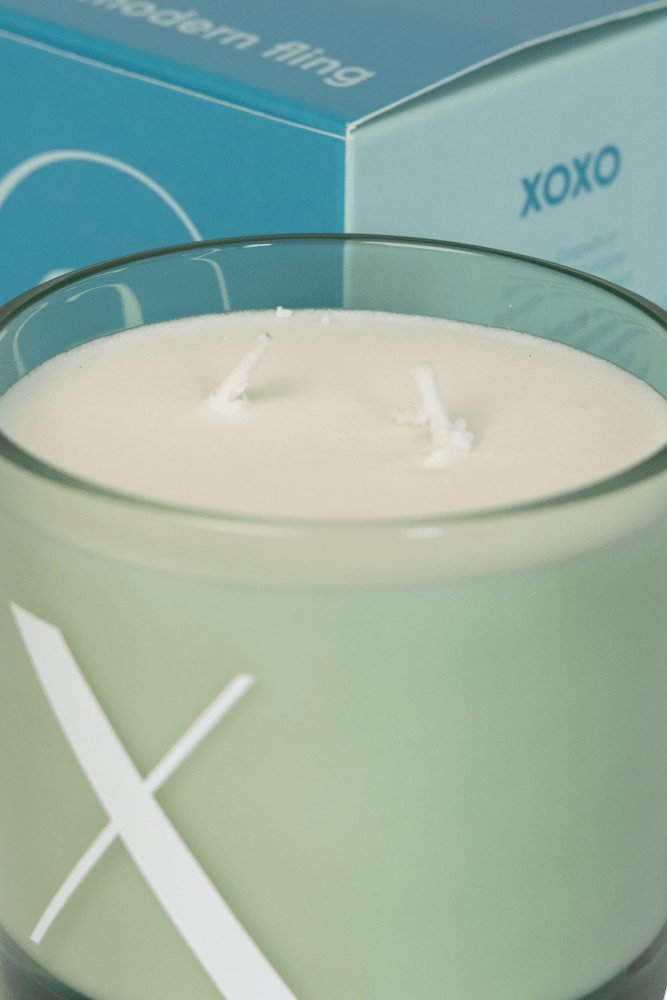 XOXO - Coconut & Soy Wax Blend Candle - Chive Ceramics Studio - Candles - Chive Ceramics Studio