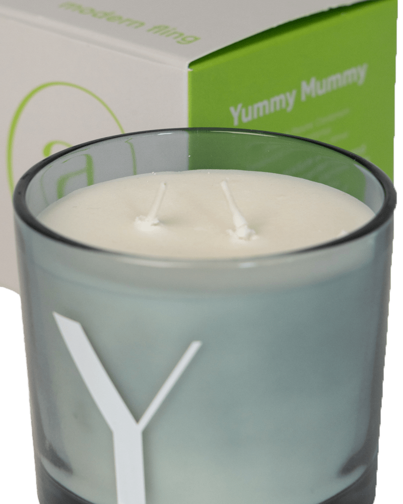 Yummy Mummy - Coconut & Soy Wax Blend Candle - Chive Ceramics Studio - Candles - Chive Ceramics Studio