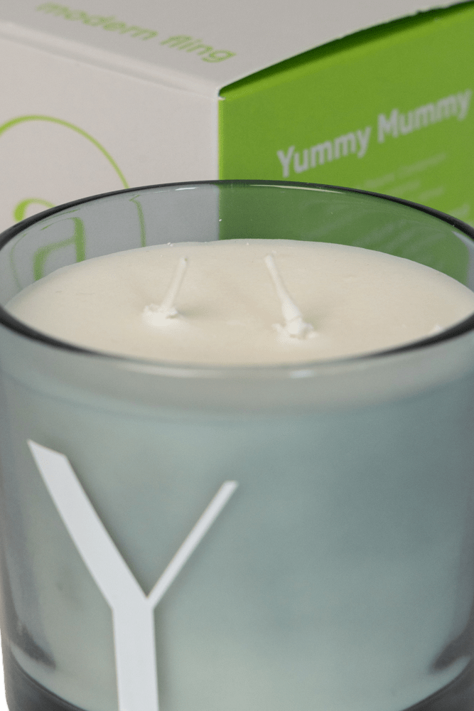 Yummy Mummy - Coconut & Soy Wax Blend Candle - Chive Ceramics Studio - Candles - Chive Ceramics Studio
