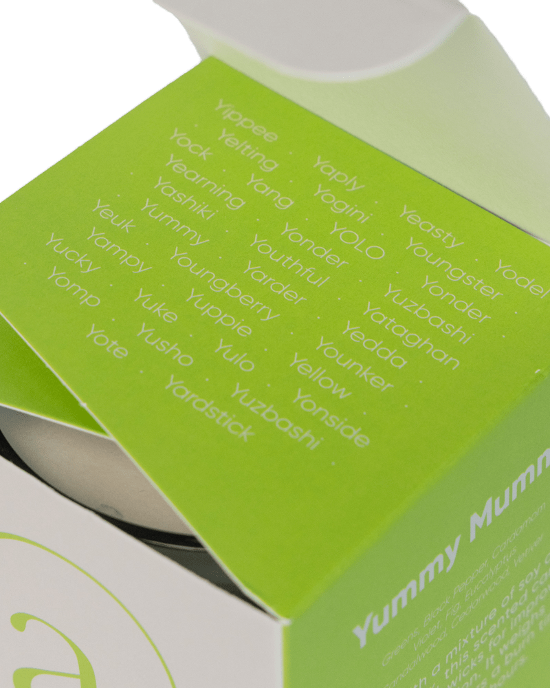 Yummy Mummy - Coconut & Soy Wax Blend Candle - Chive Ceramics Studio - Candles - Chive Ceramics Studio