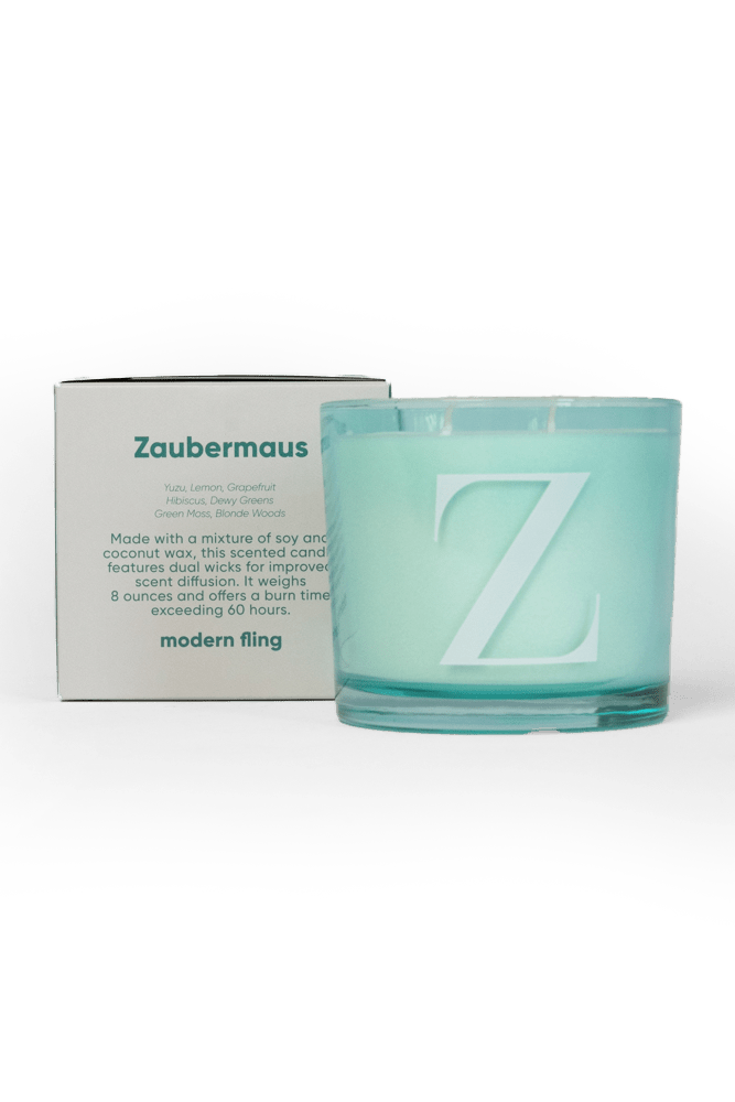 Zaubermaus - Coconut & Soy Wax Blend Candle - Chive Ceramics Studio - Candles - Chive Ceramics Studio