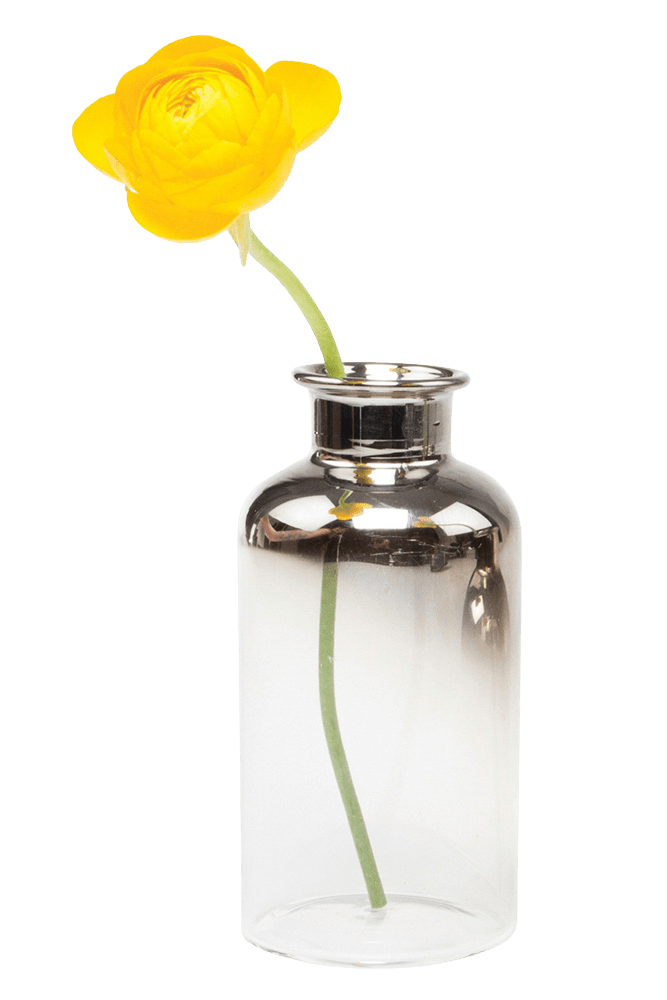 Aptar Glass Modern Flower Vase - Chive Ceramics Studio - Vases - Chive Ceramics Studio