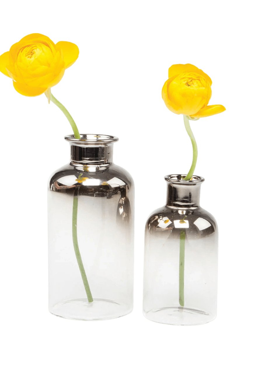 Aptar Glass Modern Flower Vase - Chive Ceramics Studio - Vases - Chive Ceramics Studio