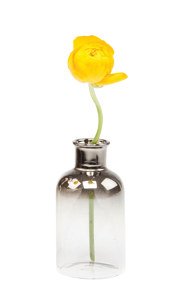 Aptar Glass Modern Flower Vase - Chive Ceramics Studio - Vases - Chive Ceramics Studio