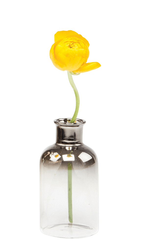 Aptar Glass Modern Flower Vase - Chive Ceramics Studio - Vases - Chive Ceramics Studio